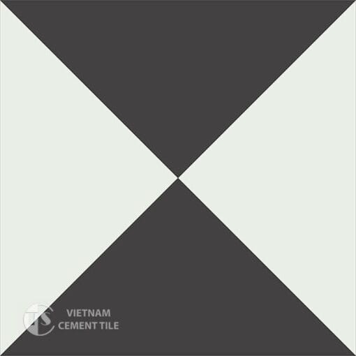 Gạch bông CTS 14.1(4-13) - Encaustic cement tile CTS 14.1(4-13)
