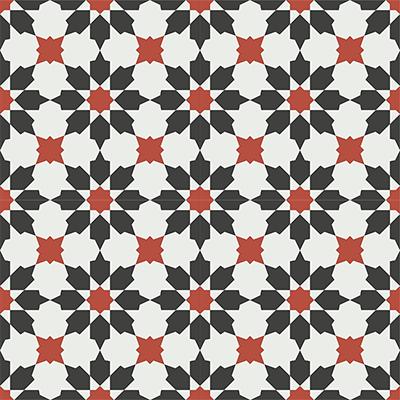 Gạch bông CTS 3.1(4-5-13)- 4 viên - Encaustic cement tile CTS 3.1(4-5-13)-4tiles