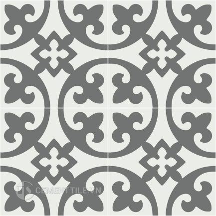 Gạch bông CTS 4.1(4-32) - 4 viên - Encaustic cement tile CTS 4.1(4-32) - 4 tiles