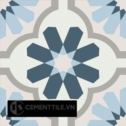 Gạch bông CTS 16.3(1-2-4-9-54) - Encaustic cement tile CTS 16.3(1-2-4-9-54)