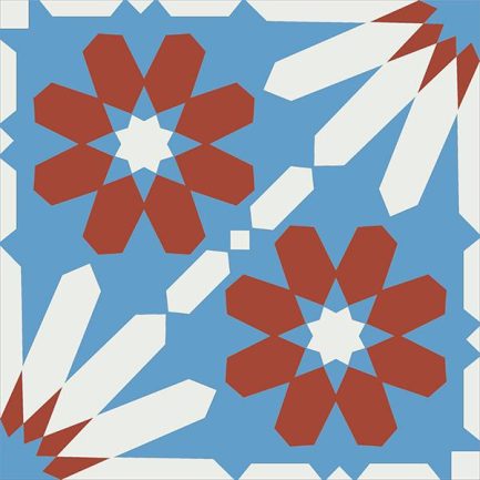 Gạch bông CTS 19.2(4-8-30) - Encaustic cement tile CTS 19.2(4-8-30)