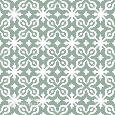 Gạch bông CTS 22.1(4-26)-16 viên - Encaustic cement tile CTS 22.1(4-26)-16 tiles