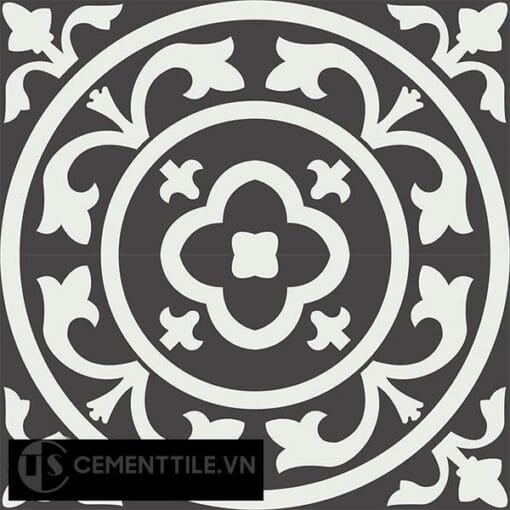 Gạch bông CTS 31.1(4-13) - 4 viên - Encaustic cement tile CTS 31.1(4-13)-4 tiles