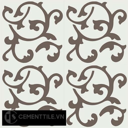 Gạch bông CTS 32.2(4-28) - 4 viên - Encaustic cement tile CTS 32.2(4-28)-4 tiles