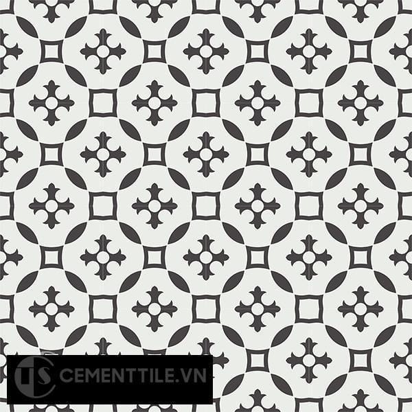 Gạch bông CTS 36.1(4-13) - 16 viên - Encaustic cement tile CTS 36.1(4-13)-16 tiles