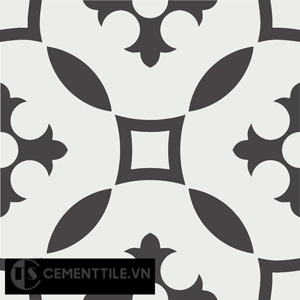 Gạch bông CTS 36.1(4-13) - Encaustic cement tile CTS 36.1(4-13)