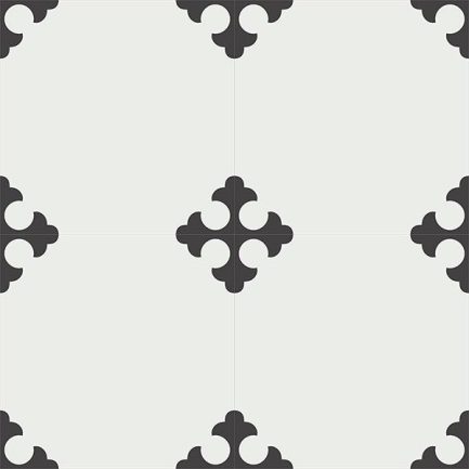 Gạch bông CTS 44.1(4-13) - 4 viên - Encaustic cement tile CTS 44.1(4-13)-4 tiles
