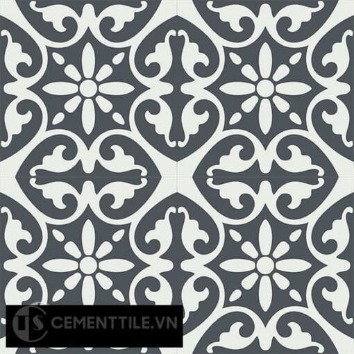 Gạch bông CTS 47.2(4-32) - 4 viên - Encaustic cement tile CTS 47.2(4-32)-4 tiles
