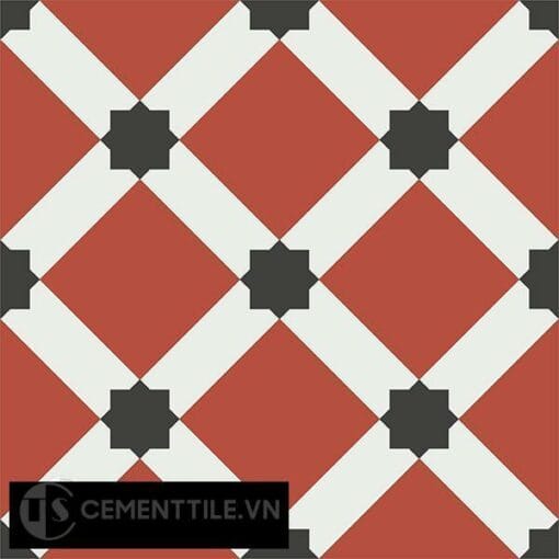 Gạch bông CTS 68.1(4-5-13) - Encaustic cement tile CTS 68.1(4-5-13)