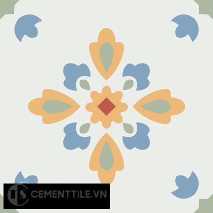 Gạch bông CTS 74.2(4-5-6-7) - Encaustic cement tile CTS 74.2(4-5-6-7)