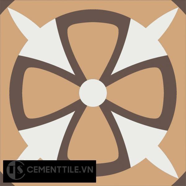Gạch bông CTS 121.1(4-11-14) - Encaustic cement tile CTS 121.1(4-11-14)