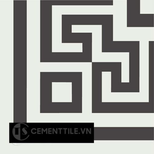 Gạch bông CTS C103.1(4-13) - Encaustic cement tile CTS C103.1(4-13)x