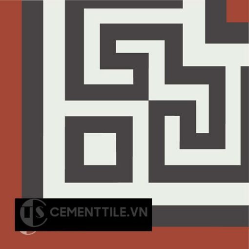 Gạch bông CTS C103.2(4-13-30) - Encaustic cement tile CTS C103.2(4-13-30)