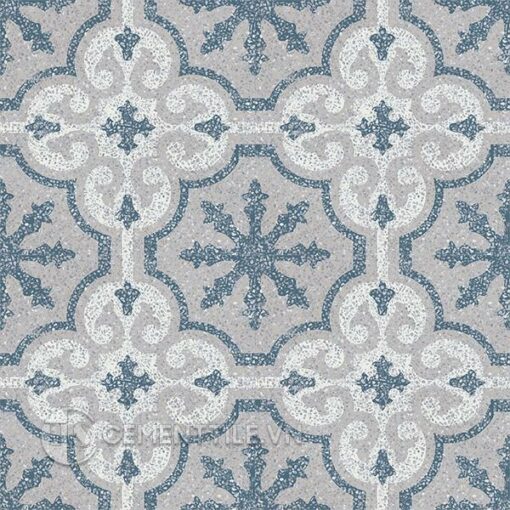 Gạch bông CTS TE-1.16(1-4-9) - 4 viên - Encaustic cement tile CTS TE-1.16(1-4-9) - 4 tiles