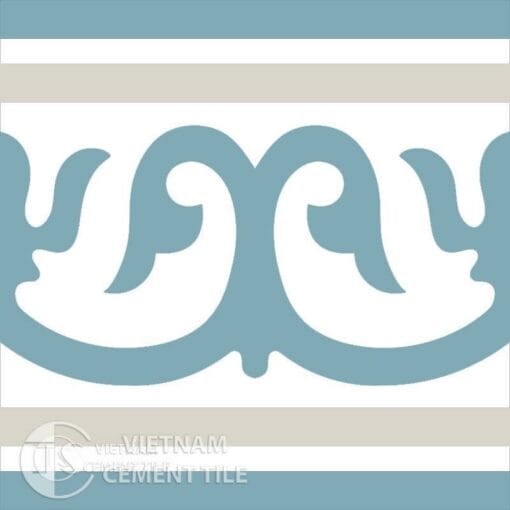 Encaustic cement tile CTS B102.3