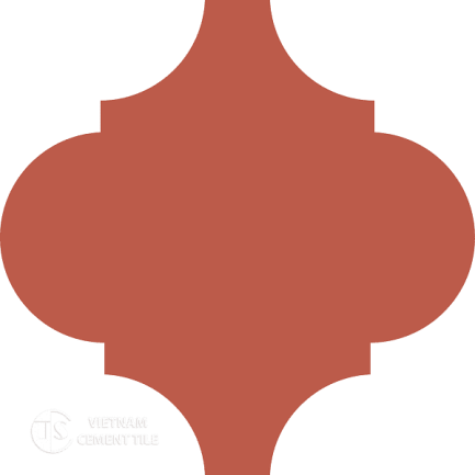 Gạch bông lồng đèn 606 - Encaustic lantern tile CTS 606
