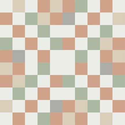 Gạch bông CTS 81.3(4-7-9-11-12) - 4 viên - Encaustic cement tile CTS 81.3(4-7-9-11-12)-4 tiles
