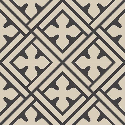 Gạch bông CTS 77.1(12-13) - 4 viên - Encaustic cement tile CTS 77.1(12-13)-4 tiles