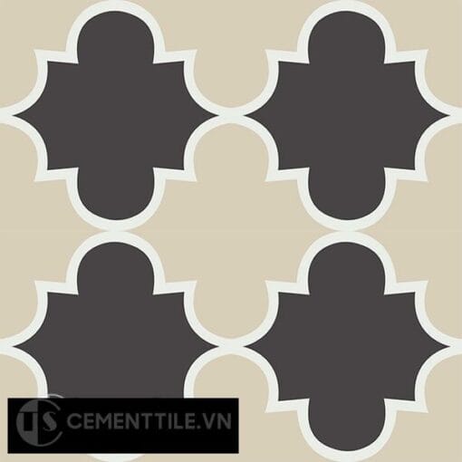 Gạch bông CTS 85.2(4-12-13) - 4 viên - Encaustic cement tile CTS 85.2(4-12-13)-4 tiles