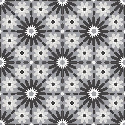 Gạch bông CTS 45.1(4-9-13-50) - 4 viên - Encaustic cement tile CTS 45.1(4-9-13-50)-4 tiles