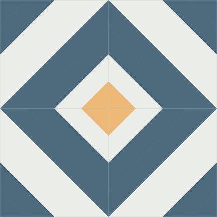 Gạch bông CTS 235.1(1-4-6) - 4 viên - Encaustic cement tile CTS 235.1(1-4-6) - 4 tiles