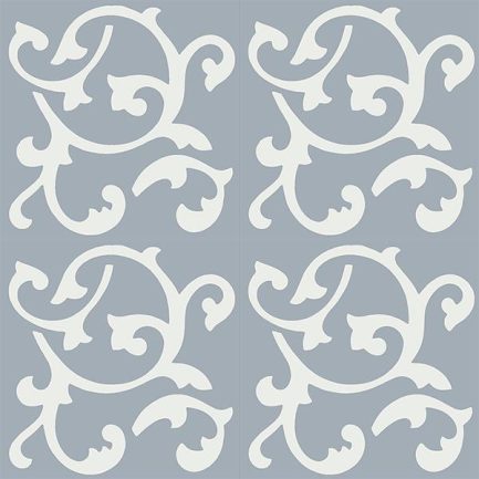 Gạch bông CTS 32.3(4-50) - 4 viên - Encaustic cement tile CTS 32.3(4-50)-4 tiles
