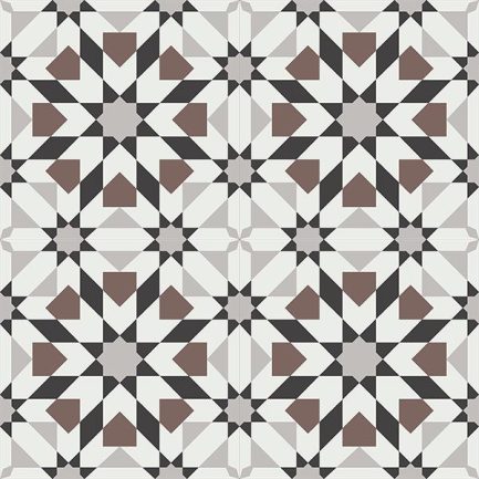 Gạch bông CTS 56.2(4-9-13-14) - 4 viên - Encaustic cement tile CTS 56.2(4-9-13-14)-4 tiles