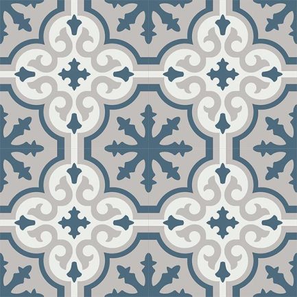 Gạch bông CTS 1.16(1-4-9) - 4 viên - Encaustic cement tile CTS 1.16(1-4-9)-4 tiles