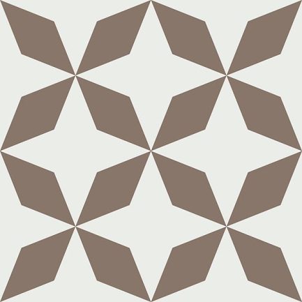 Gạch bông CTS 170.1(4-39) - 4 viên - Encaustic cement tile CTS 170.1(4-39)-4 tiles