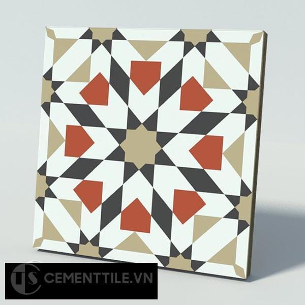Gạch bông CTS 56.4(4-13-30-55) - Encaustic cement tile CTS 56.4(4-13-30-55)