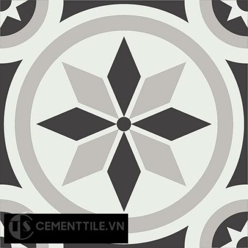 Gạch bông CTS 174.1(4-9-13) - Encaustic cement tile CTS 174.1(4-9-13)