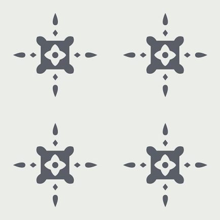 Gạch bông CTS 40.2(4-15) - 4 viên - Encaustic cement tile CTS 40.2(4-15)-4 tiles