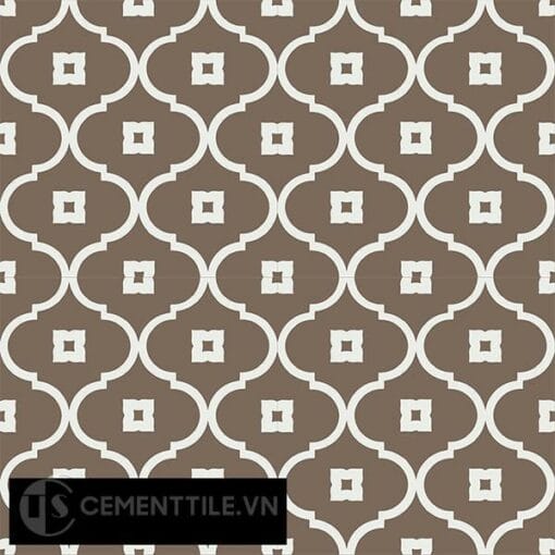 Gạch bông CTS 163.3(4-28) - 4 viên - Encaustic cement tile CTS 163.3(4-28) - 4 tiles