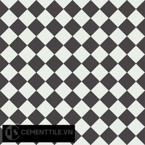 Gạch bông CTS 119.1(4-13) - 4 viên - Encaustic cement tile CTS 119.1(4-13)-4 tiles