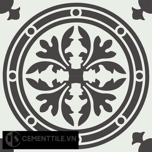 Gạch bông CTS 120.1(4-13) - 4 viên - Encaustic cement tile CTS 120.1(4-13)-4 tiles