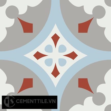 Gạch bông CTS 57.4(2-4-9-30) - Encaustic cement tile CTS 57.4(2-4-9-30)
