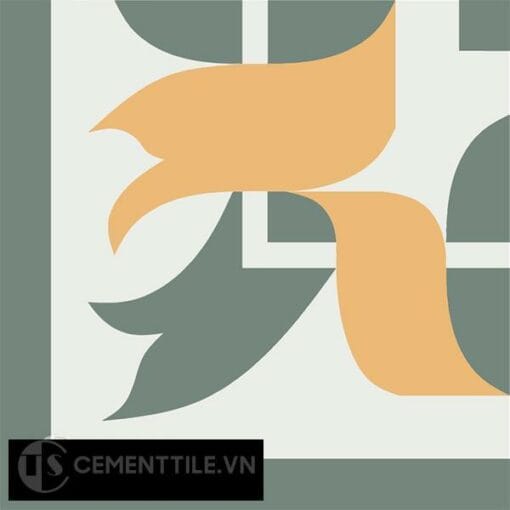 Encaustic cement tile CTS C120.1(4-6-24)