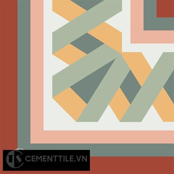 Gạch bông CTS C121.1(4-6-7-24-30-38) - Encaustic cement tile CTS C121.1(4-6-7-24-30-38)