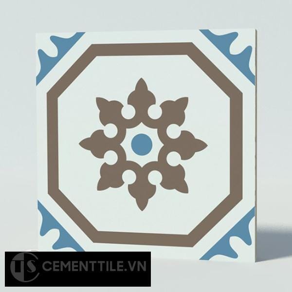 Gạch bông CTS 182.1(4-10-28) - Encaustic cement tile CTS 182.1(4-10-28)