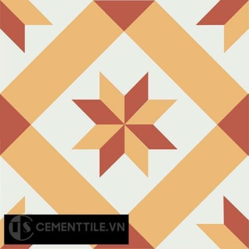 Gạch bông CTS 11.7(4-5-6) - Encaustic cement tile CTS 11.7(4-5-6)