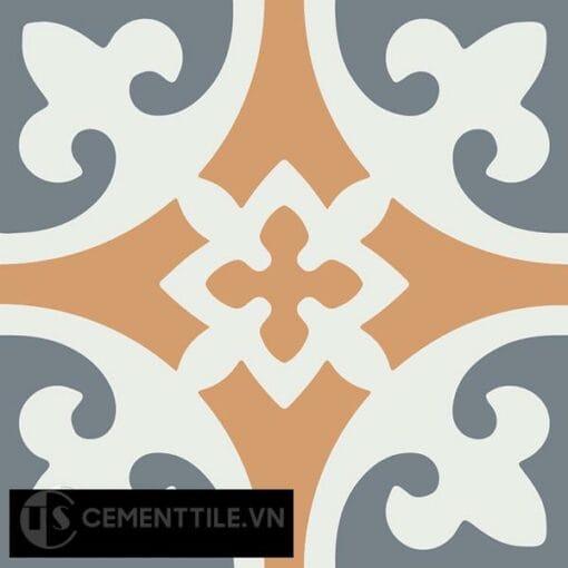 Gạch bông CTS 4.9(4-33-34) - Encaustic cement tile CTS 4.9(4-33-34)
