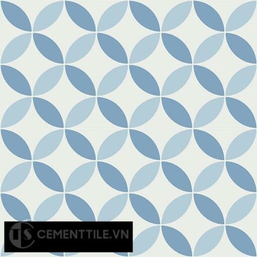 Gạch bông CTS 6.19(2-4-16) - 4 viên - Encaustic cement tile CTS 6.19(2-4-16)-4 tiles