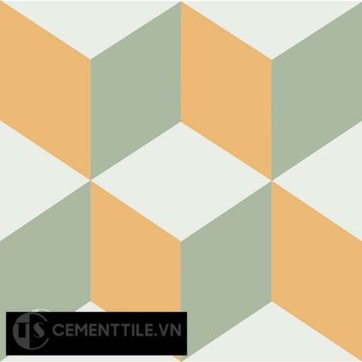Gạch bông CTS 8.11(4-6-7) - Encaustic cement tile CTS 8.11(4-6-7)