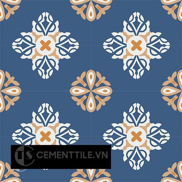 Gạch bông CTS 191.1(03-04-05-4) - 16 viên - Encaustic cement tile CTS 191.1(03-04-05-4)-16 tiles