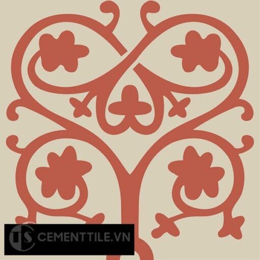 Gạch bông CTS 42.1(5-12) - Encaustic cement tile CTS 42.1(5-12)