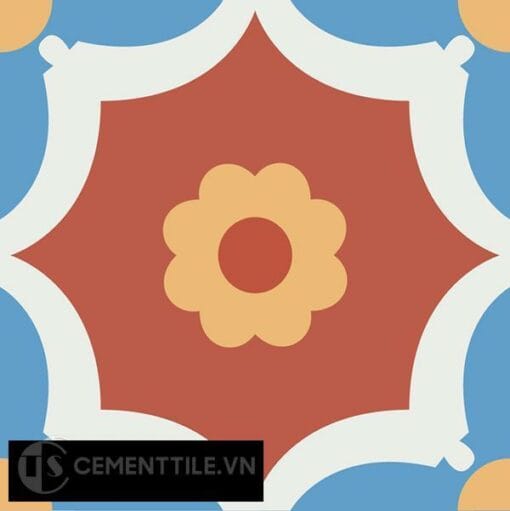 Gạch bông CTS 78.2(4-5-6-8) - Encaustic cement tile CTS 78.2(4-5-6-8)