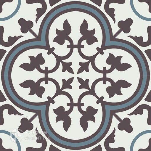 Gạch bông CTS 2.25 - 4 viên - Encaustic cement tile CTS 2.25-4tiles