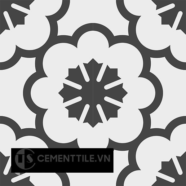 Gạch bông CTS 193.1(4-13) - 4 viên - Encaustic cement tile CTS 193.1(4-13)-4 tiles