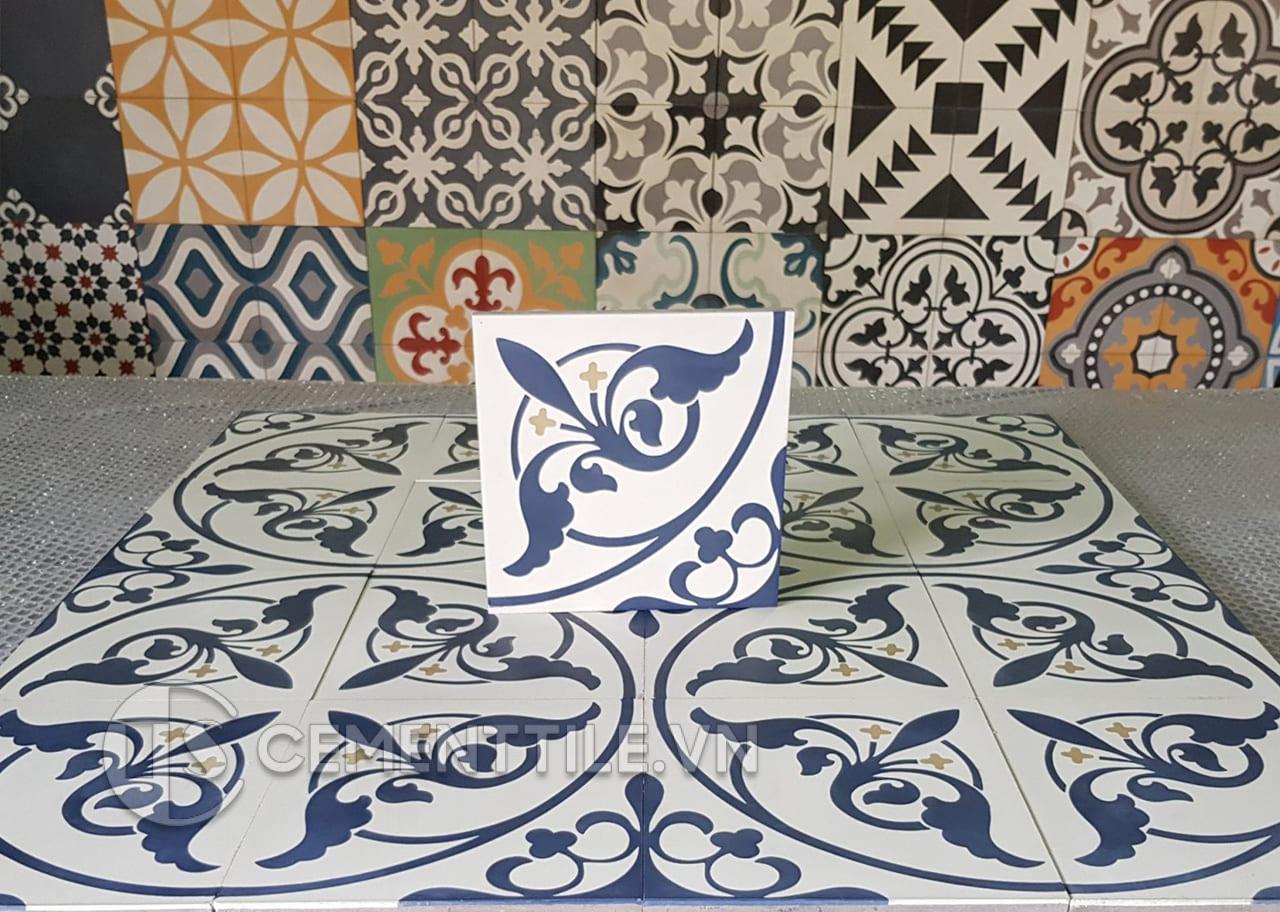 Gạch bông CTS 195.1(1-52-54) - Encaustic cement tile CTS 195.1(1-52-54)