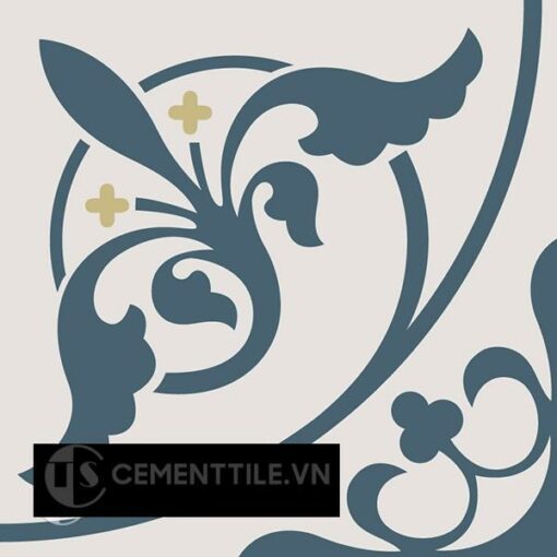 Gạch bông CTS 195.1(1-52-54) - Encaustic cement tile CTS 195.1(1-52-54)
